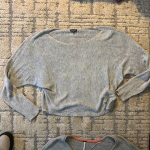 Splendid Light Gray Crew Neck Sweater